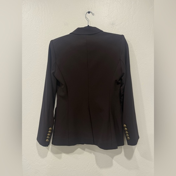 Veronica Beard Orlane Scuba Dickey Blazer in Dark Chocolate Brown size 2 - Picture 14 of 15